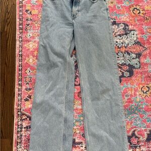 Abercrombie & Fitch Light Blue Straight Leg Jeans
